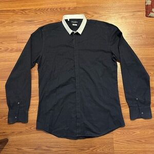 Dolce & Gabanna Martini Black Men's Shirt‎ Made in Italy